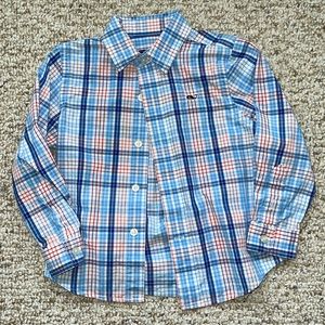 EUC vineyard vines long sleeved, button-down shirt